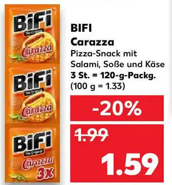 Kaufland Bifi Carazza 120g Angebot