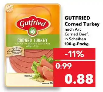 Kaufland Gutfried Corned Turkey 100g Angebot