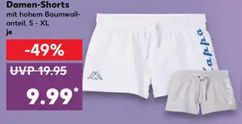 Kaufland Kappa Damen Shorts Angebot