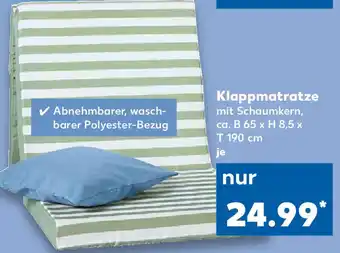 Kaufland Klappmatratze Angebot