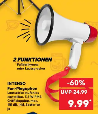 Kaufland Intenso Fan Megaphon Angebot