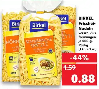 Kaufland Birkel Frischei Nudeln 500g Angebot