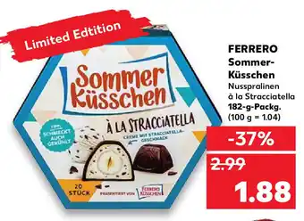 Kaufland Ferrero Sommerküschen 182g Angebot