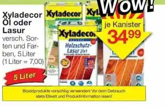 Jawoll Xyladecor öl Oder Lasur Angebot