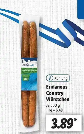 Lidl Eridanous Country Würstchen Angebot