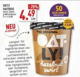 Marktkauf Oatly Hafereis Angebot