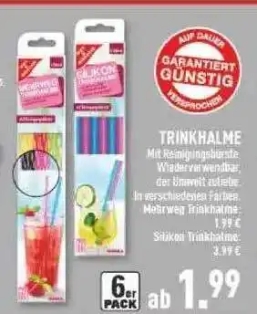 Marktkauf Trinkhalme Angebot