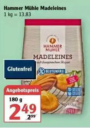 Globus Hammer Mühle Madeleines Angebot