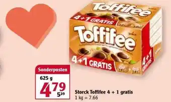 Globus Storck Toffifee 4 + 1 Gratis Angebot