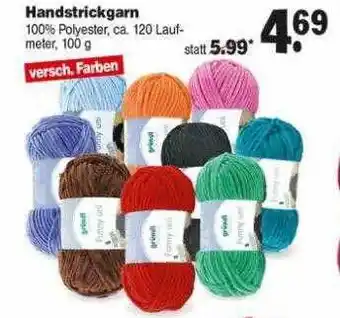 Repo Markt Handstrickgarn Angebot