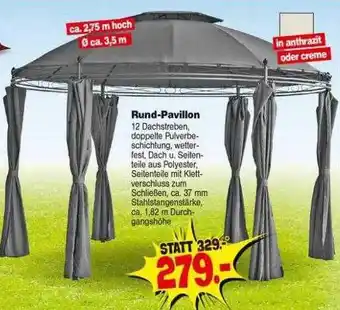 Repo Markt Rund-pavillon Angebot