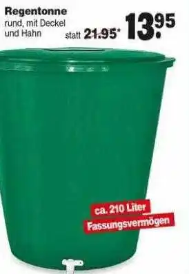 Repo Markt Regentonne Angebot