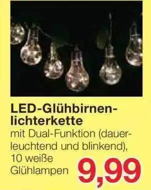 Jawoll Led-glühbirnen-lichterkette Angebot