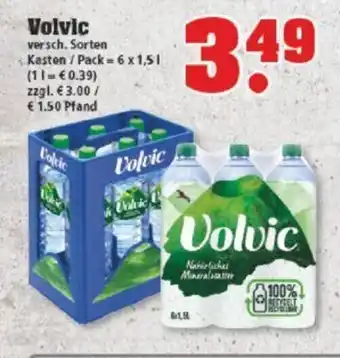 trinkgut Volvic 6*1.5L Angebot