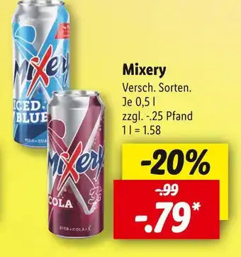 Lidl Mixery alkoholische mixgetränke Angebot