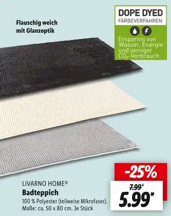 Lidl Livarno home badteppich Angebot