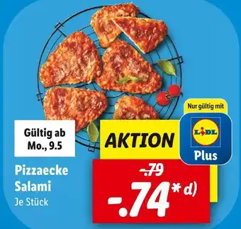 Lidl Pizzaecke salami Angebot