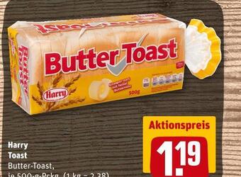 REWE Harry toast Angebot