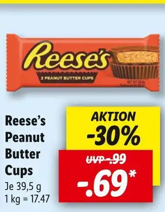 Lidl Reese’s peanut butter cups Angebot