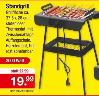 Zimmermann Standgrill Angebot