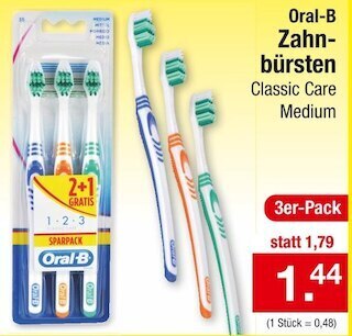 Zimmermann Oral-b zahnbürsten Angebot