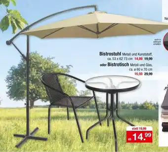 Zimmermann Bistrostuhl oder bistrotisch Angebot