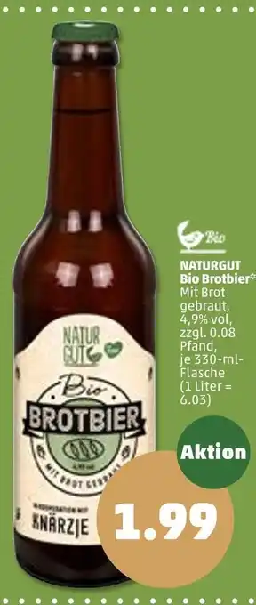 PENNY Naturgut bio brotbier Angebot