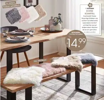 Zurbrüggen Sitzkissen echtes schaffell Angebot