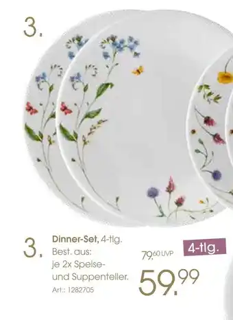 Zurbrüggen Dinner-set Angebot