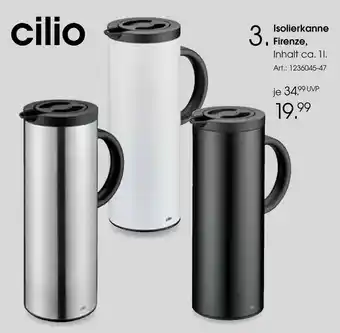 Zurbrüggen Cilio isolierkanne firenze Angebot