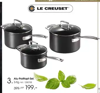 Zurbrüggen Le creuset alu-profitopf-set Angebot