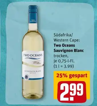REWE Two oceans sauvignon blanc Angebot