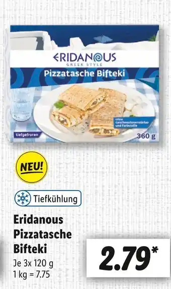 Lidl Eridanous pizzatasche bifteki Angebot