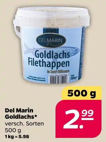 NETTO Del marin goldlachs Angebot