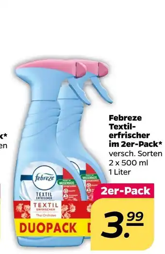 NETTO Febreze textilerfrischer im 2er-pack Angebot