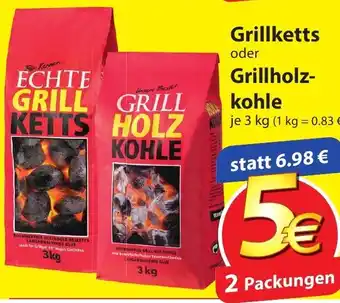 Famila Nord Ost Grillketts oder Grillholzkohle 3kg Angebot