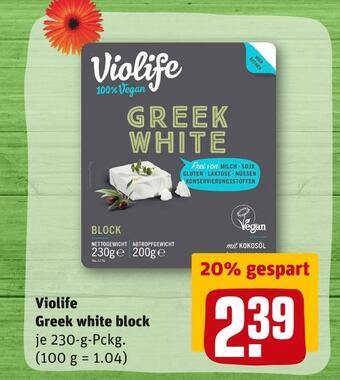 REWE Violife greek white block Angebot