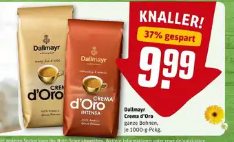 REWE Dallmayr crema d’oro kaffeebohnen Angebot