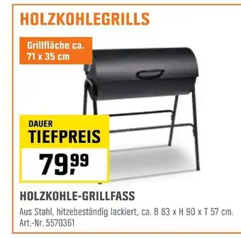 OBI Holzkohle-grillfass Angebot