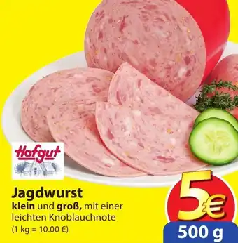 Famila Nord Ost Hofgut Jagdwurst klein und groß 500g Angebot