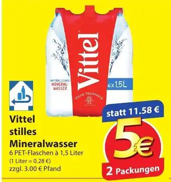 Famila Nord Ost Vittel stilles Mineralwasser 1,5L Angebot