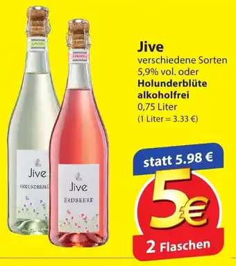 Famila Nord Ost Jive oder Holunderblüte alkoholfrei 0,75L Angebot