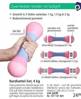 Weltbild Kurzhantel-set Angebot
