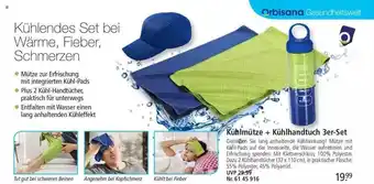 Weltbild Orbisana Kühlmütze + Kühlhandtuch 3er-set Angebot