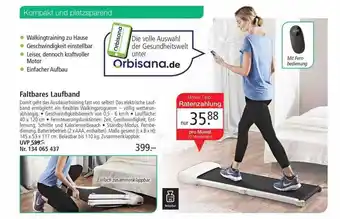 Weltbild Faltbares Laufband Angebot