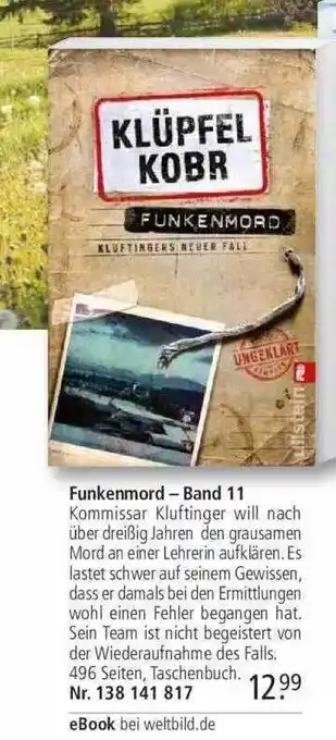 Weltbild Funkenmord - Band 11 Angebot