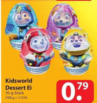 Famila Nord Ost Kidsworld Dessert Ei 70g Angebot