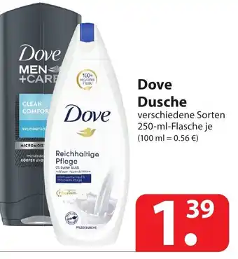 Famila Nord Ost Dove Dusche 250ml Angebot