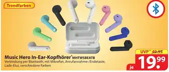 Famila Nord Ost Music Hero In Ear Kopfhörer MHTWSBEATB Angebot