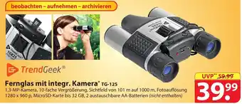 Famila Nord Ost TrendGeek Fernglas mit integr. Kamera TG 125 Angebot